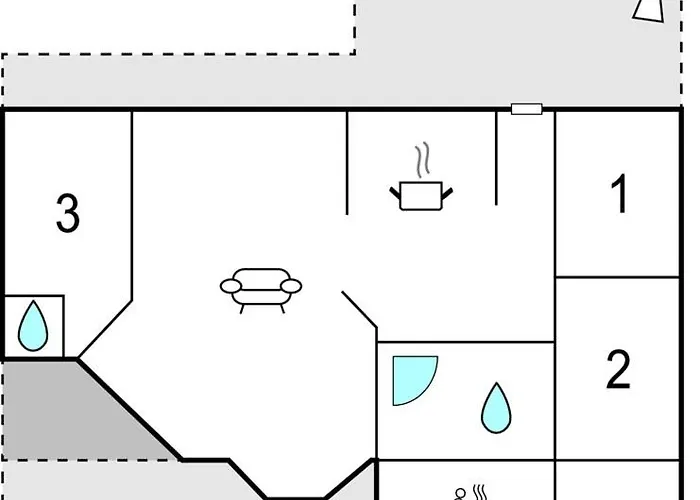 Three-bedroom In Хеммет